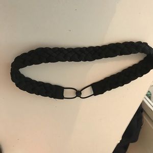 LuluLemon Braided Black Headband